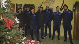 Handbaliștii de la HC Dobrogea Sud, daruri pentru copiii din plasament (galerie foto)