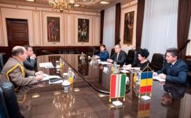 Ministrul Apărării Naționale, întrevedere cu ambasadorul Ungariei în România. Dezvoltarea cooperării bilaterale, temă de discuție