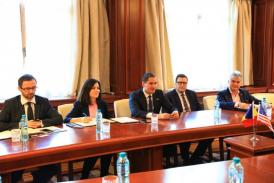 Delegație a Forțelor Navale ale SUA şi a Forțelor Navale Române, primită de viceprimarul municipiului Constanța (galerie foto)