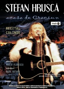 Ștefan Hrușcă va colinda, chiar în Ajunul Crăciunului, la Casa de Cultură din Constanța