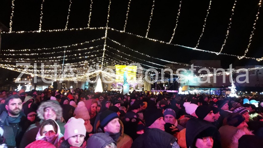 constanta revelion 2020 piata ovidiu cati participanti au fost cine a cantat 708964