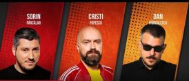 Trei comedianţi şi o scenă. Plus petrecere Dark’N’Trance