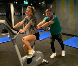 „Împreună până la capăt. Ca la Wimbledon“  Simona Halep, alături de iubitul ei, la Melbourne, în sala de antrenament 