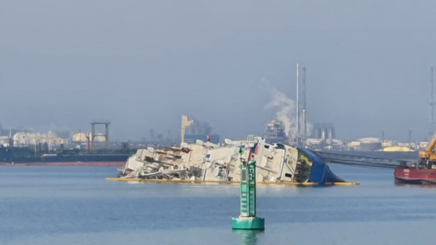 update gsp continua manevrele de pregatire pentru ranfluarea navei esuate in portul midia galerie foto update gsp continua manevrele de pregatire pentru ranfluarea navei esuate in portul midia galerie foto