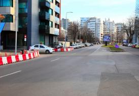 Un nou sens giratoriu pe bulevardul Mamaia