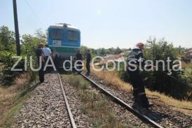 CFR Călători. Locomotiva unui tren a deraiat în județul Sibiu