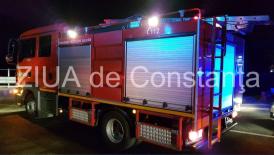 Incendiu izbucnit la o casă din Hârșova