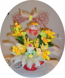 Handmade by Carmen Petrișor Coșuri decorate pentru masa de Paște!