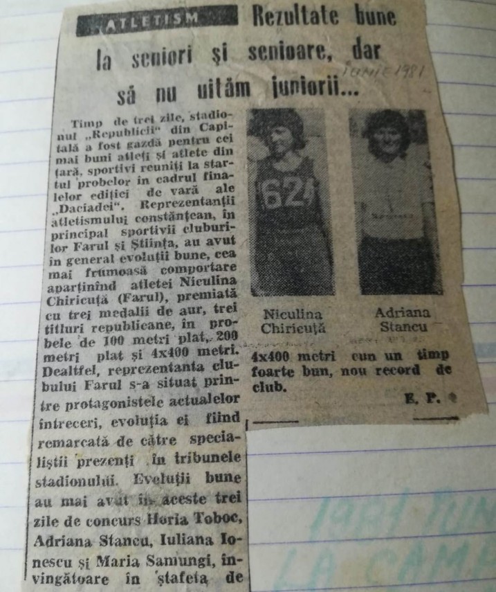 constanta fete in pas de defilare antrenoarea niculina chiricuta sublocotenent in rezerva amintiri din constanta fete in pas de defilare antrenoarea niculina chiricuta sublocotenent in rezerva amintiri din