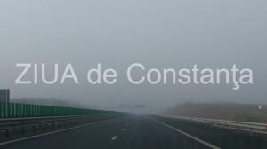 Trafic îngreunat pe autostrăzile A2 București-Constanța din cauza fenomenelor meteo 