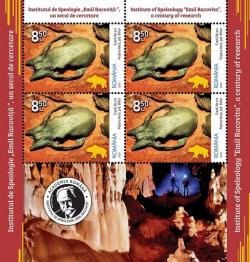 #DobrogeaAcademică Emisiune specială de mărci poștale dedicată unui secol de cercetare speologică în România (galerie foto)