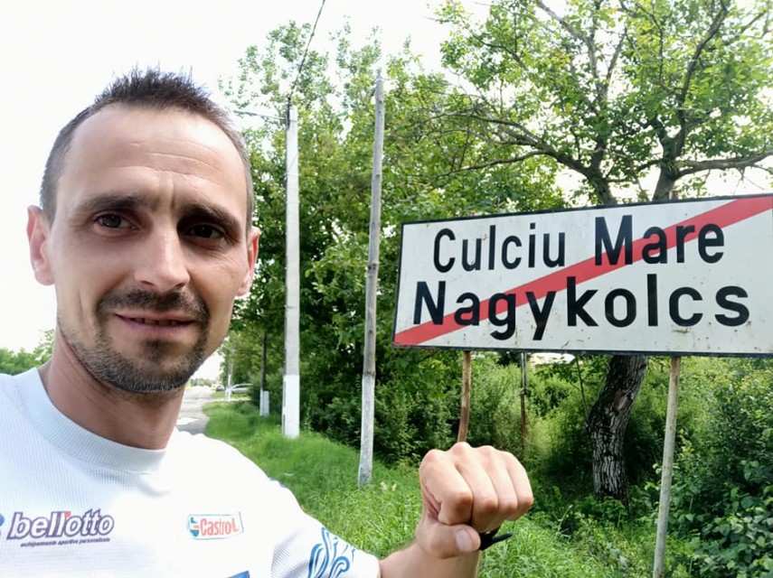 alergarea in scop umanitar de 600 de kilometric militarul laurentiu cobzaru intampinat la satu mare la alergarea in scop umanitar de 600 de kilometric militarul laurentiu cobzaru intampinat la satu mare la