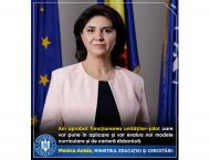 Școlile-pilot care vor experimenta noile modele curriculare și de carieră didactică își vor schimba ROFUIP până la 1 august