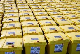 Continuă amplasarea containerelor galbene pentru deșeuri reciclabile în Constanța