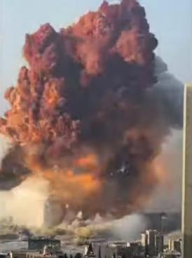 Imagini înfiorătoare Cum a fost surprinsă explozia din Beirut, din mai multe unghiuri (VIDEO)