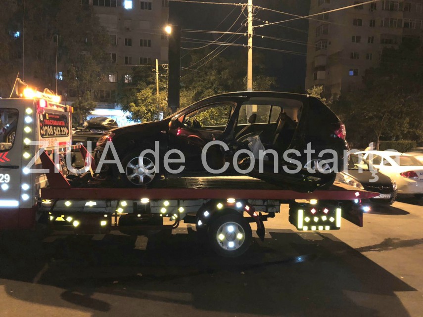 accident rutier in constanta pe bulevardul tomis doua auto implicate o victima a avut nevoie de descarcerare
