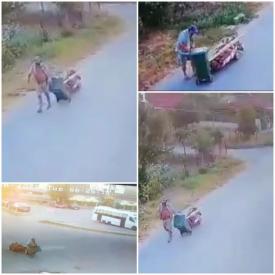 Situație bizară la Murfatlar Un bărbat a încercat să ducă cadavrul tatălui cu căruța la cimitir. Ce s-a întâmplat (VIDEO)   