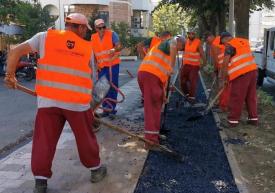 Lucrările de modernizare a bulevardului Tomis într-o nouă etapă