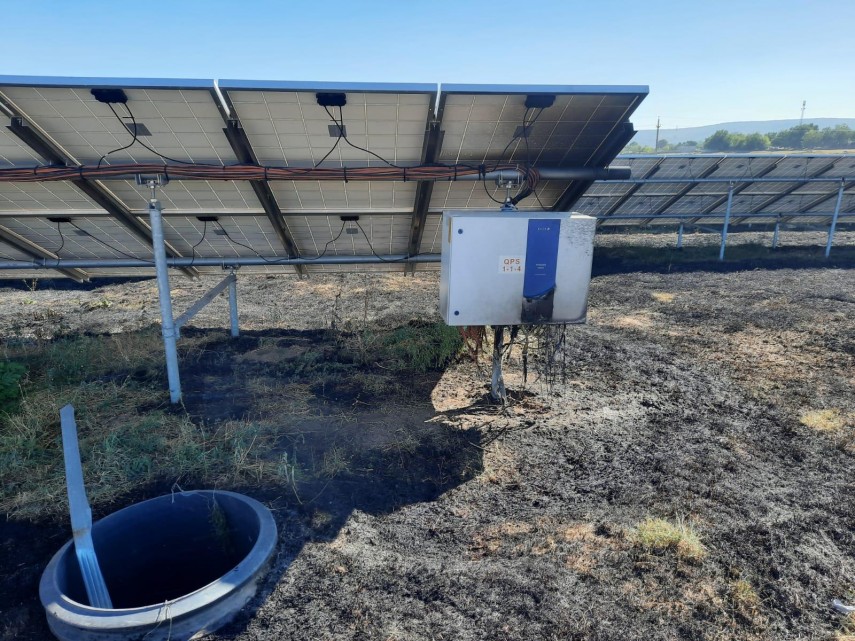tulcea incendiu intr un parc cu panouri fotovoltaice din apropierea localitatii babadag 727954 tulcea incendiu intr un parc cu panouri fotovoltaice din apropierea localitatii babadag 727954