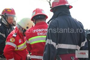 Explozie în localitatea Castelu. Totul a pornit de la un furtun de butelie fisurat