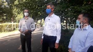 #alegerilocale2020 Președintele USR, Dan Barna, alături de Stelian Ion și Remus Negoi, la Constanța (galerie foto+video)