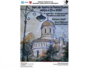 Al doilea weekend cu „Seri de teatru la Pontul Euxin”