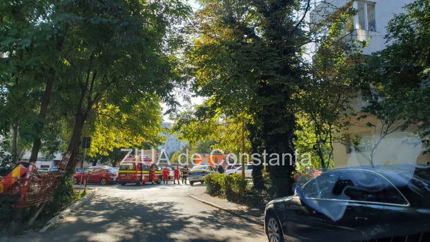 incendiu pe bulevardul tomis din constanta 731514 incendiu pe bulevardul tomis din constanta 731514