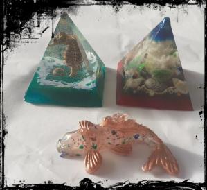 Handmade by Carmen Petrișor Mini decoratiuni din rasina !