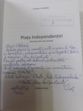 „Piața Independenței. Amintiri din ziua aceea”, de Cristian Cealera „Informațiuni trebuincioase” privind obiectivele de vizitat în Constanța anului 1926
