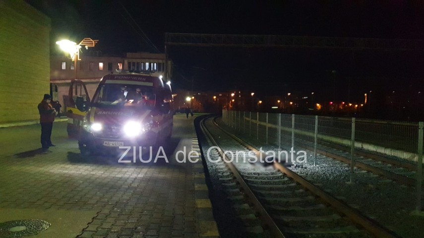 persoana lovita de tren in gara constanta 734119 persoana lovita de tren in gara constanta 734119