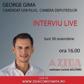 #alegeriparlamentare George Gima, candidat USR PLUS la Camera Deputaților, vine la ZIUA Electorală
