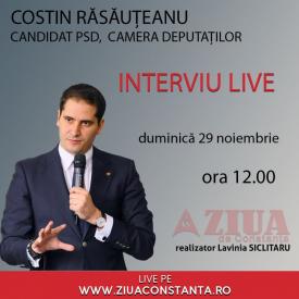 #alegeriparlamentare Costin Răsăuțeanu, candidat PSD la Camera Deputaților, vine la ZIUA Electorală  
