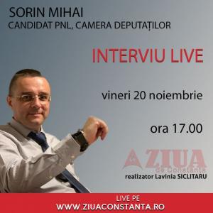 #alegeriparlamentare2020Sorin Mihai, candidat PNL pentru Camera Deputaților, vine la ZIUA Electorală    