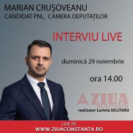 #alegeriparlamentare Marian Crușoveanu, candidat PNL pentru Camera Deputaților, vine la ZIUA Electorală 