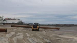 Lucrările de lărgire a plajelor din stațiunea Mamaia continuă și în perioada sărbătorilor     