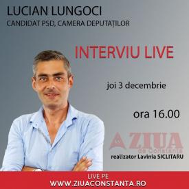  #alegeriparlamentare2020 Lucian Lungoci, candidat PSD la Camera Deputaților, vine la ZIUA Electorală    