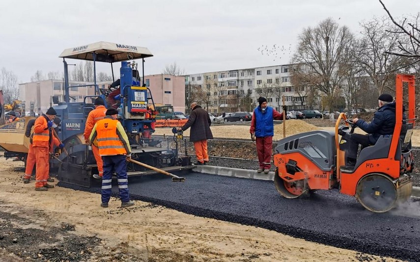confort urban stadiul lucrarilor de amenajare a parcarii situate pe terenul delimitat de strazile tulcei confort urban stadiul lucrarilor de amenajare a parcarii situate pe terenul delimitat de strazile tulcei
