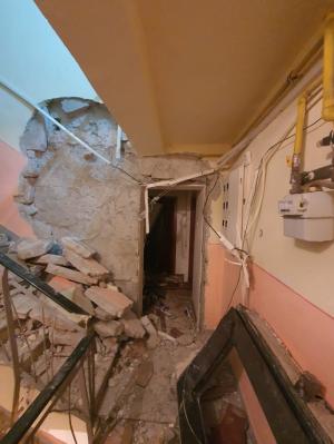 Explozie la un bloc din Medgidia. Patru victime. Locatarii au fost evacuați (galerie foto)   