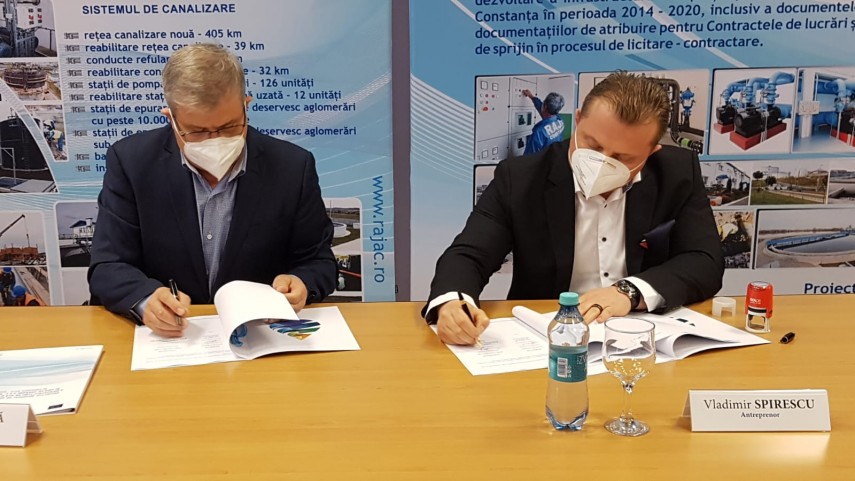 raja a semnat contractul pentru modernizarea infrastructurii de apa si canalizare din navodari si mamaia raja a semnat contractul pentru modernizarea infrastructurii de apa si canalizare din navodari si mamaia