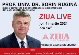 Medicul infecționist, Sorin Rugină vine la ZIUA Live. Va fi un al treilea val de Coronavirus?