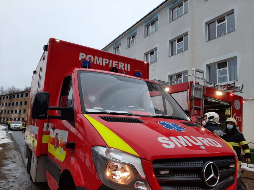 incendiu la spitalul de psihiatrie din cavnic maramures pacienti evacuati 742250 incendiu la spitalul de psihiatrie din cavnic maramures pacienti evacuati 742250