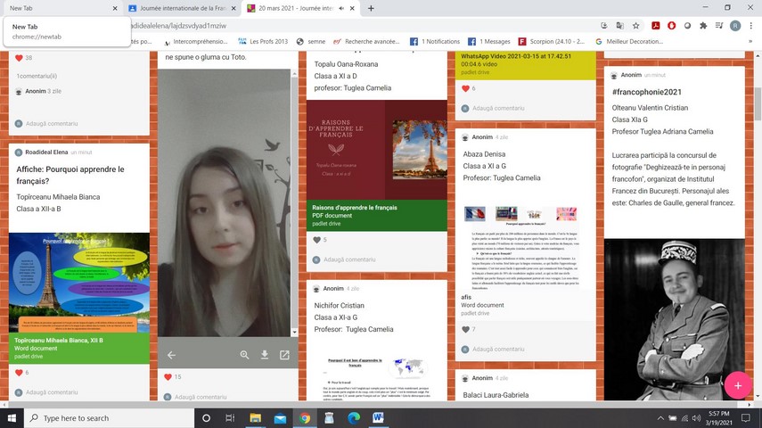 de ziua internationala a francofoniei liceenii de la colegiul carol i au transferat sarbatoarea online de ziua internationala a francofoniei liceenii de la colegiul carol i au transferat sarbatoarea online