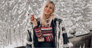 Andreea Bănică, din nou cu familia la munte „Am zis să ne mai bucurăm puțin de iarnă“   