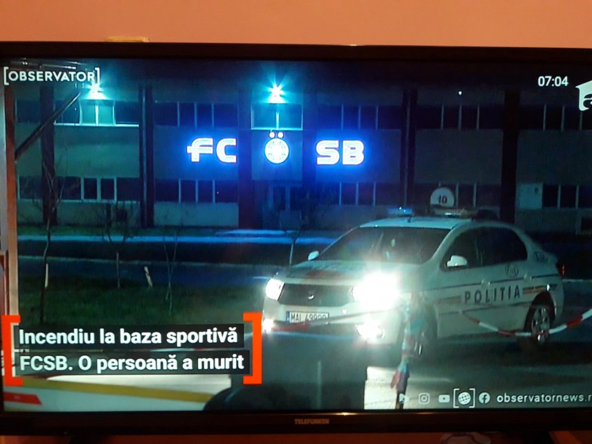 incendiu la baza sportiva fcsb un om a murit 743568 incendiu la baza sportiva fcsb un om a murit 743568