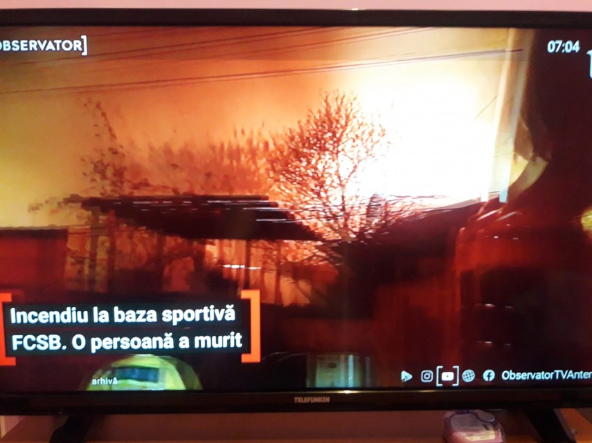 incendiu la baza sportiva fcsb un om a murit 743568 incendiu la baza sportiva fcsb un om a murit 743568