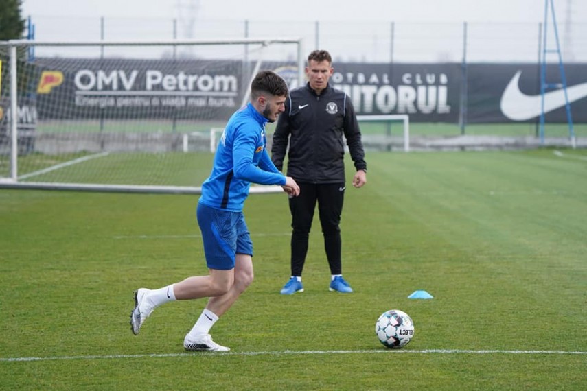 fc viitorul carlo casap a reluat antrenamentele dupa accidentare 744185 fc viitorul carlo casap a reluat antrenamentele dupa accidentare 744185