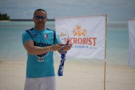 Vechi suporter al FC Farul Constănţeanul Nicolae Perifan participă la show-ul TV „Microbist de România”, filmat în Insulele Maldive