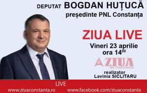 ZIUA LIVE. Liderul PNL Constanța, Bogdan Huțucă răspunde întrebărilor legate de actul de guvernare și de investiții la nivelul județului   