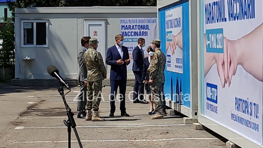 live klaus iohannis vizita la centrul de vaccinare de la spitalul militar constanta 746277 live klaus iohannis vizita la centrul de vaccinare de la spitalul militar constanta 746277