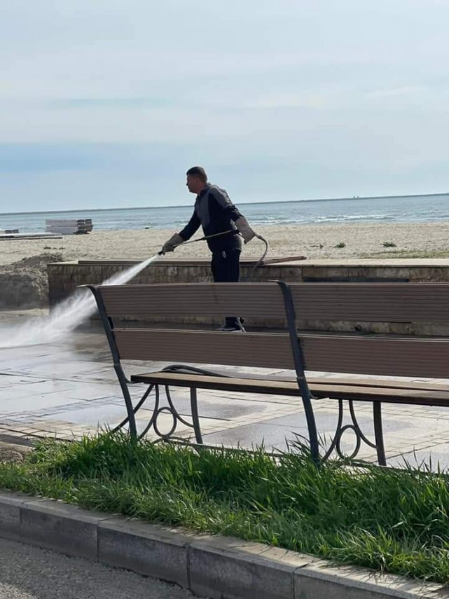 pregatiri pentru sosirea turistilor pe litoral promenada din mamaia nord pusa la punct pentru venirea pregatiri pentru sosirea turistilor pe litoral promenada din mamaia nord pusa la punct pentru venirea